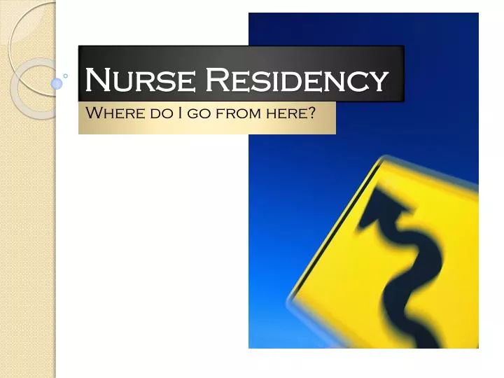 nurse residency