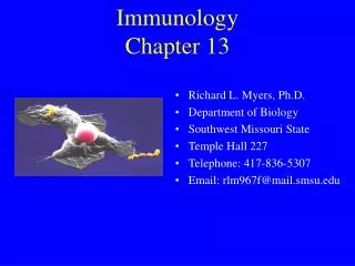 Immunology Chapter 13