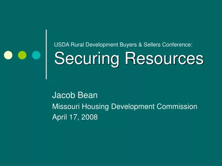 usda rural development buyers sellers conference securing resources