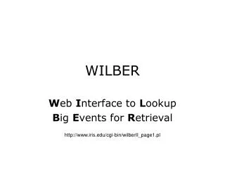 WILBER