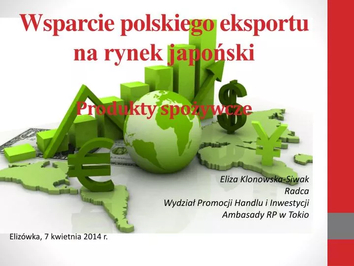 wsparcie polskiego eksportu na rynek japo ski produkty spo ywcze