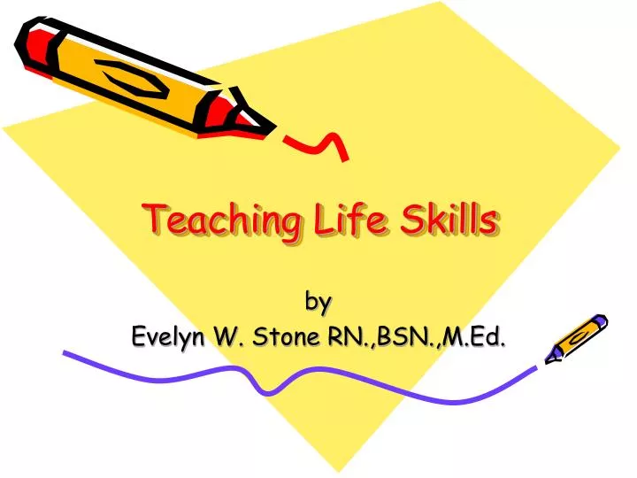 teaching life skills