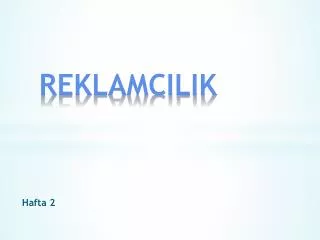 reklamcilik