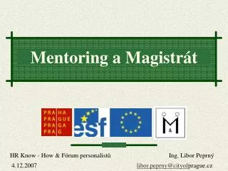 mentoring a magistr t