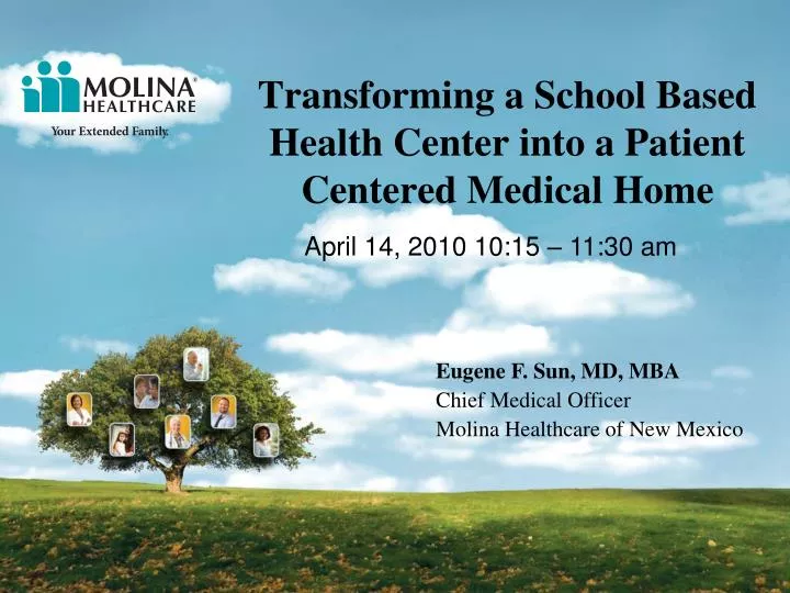 transforming a school based health center into a patient centered medical home