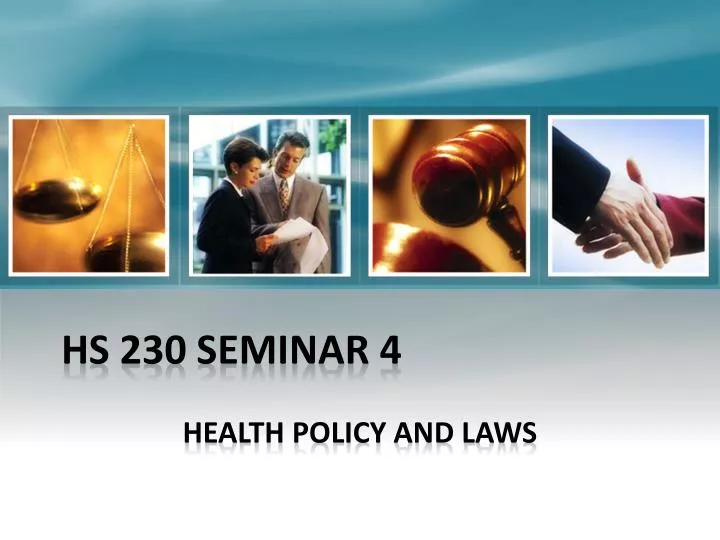 hs 230 seminar 4