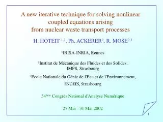 A new iterative technique for solving nonlinear coupled equations arising