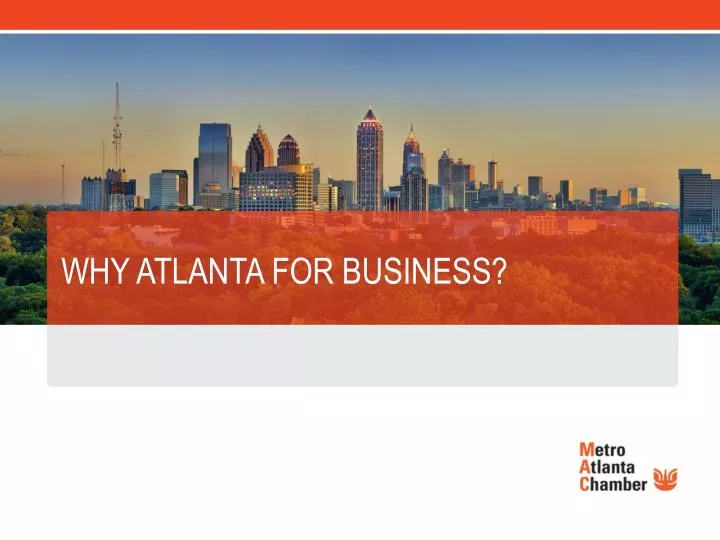 why atlanta for business