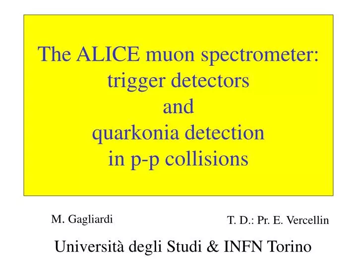 the alice muon spectrometer trigger detectors and quarkonia detection in p p collisions