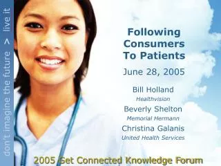 2005 Get Connected Knowledge Forum