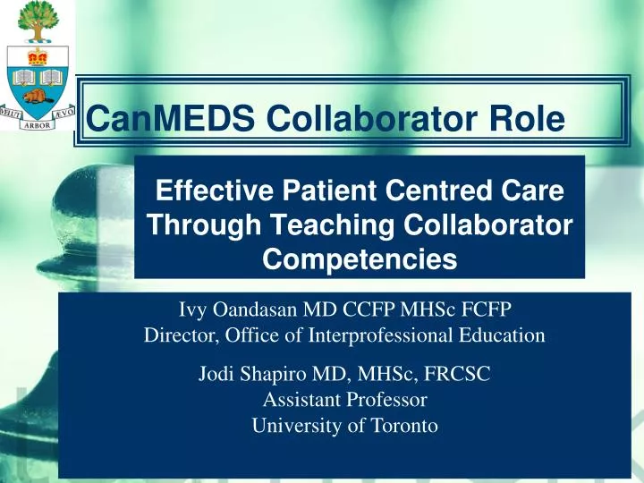 canmeds collaborator role