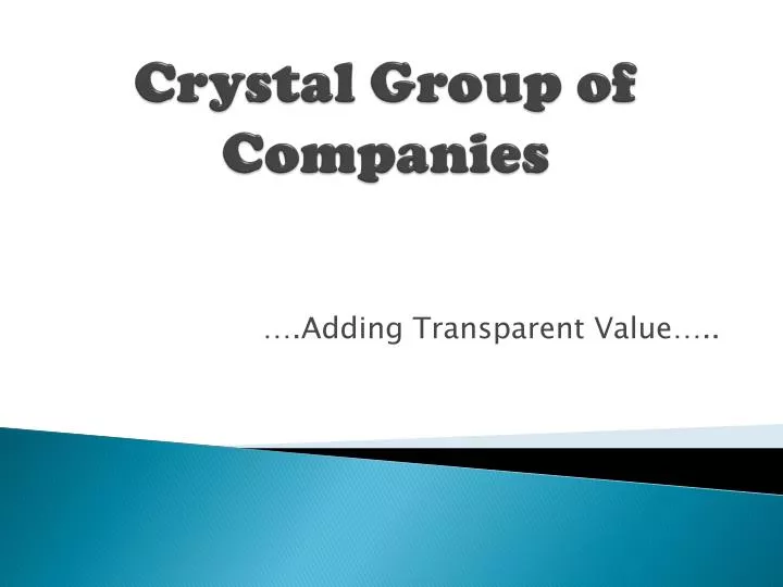 crystal group of companies