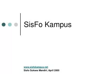 sisfo kampus