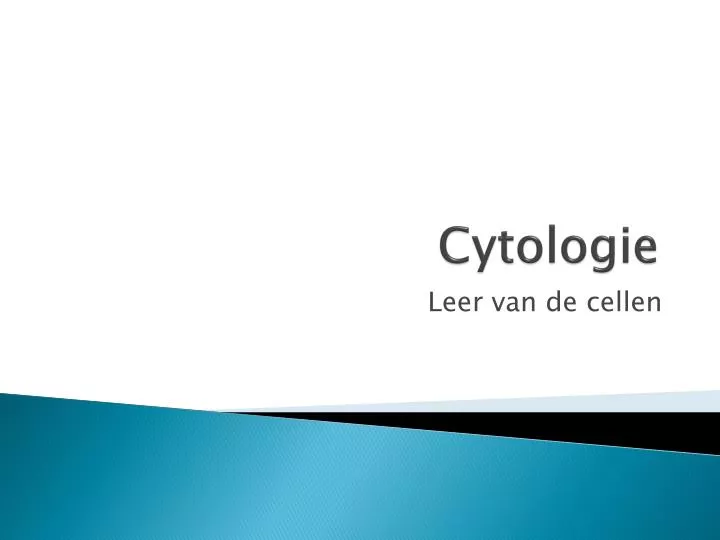 cytologie