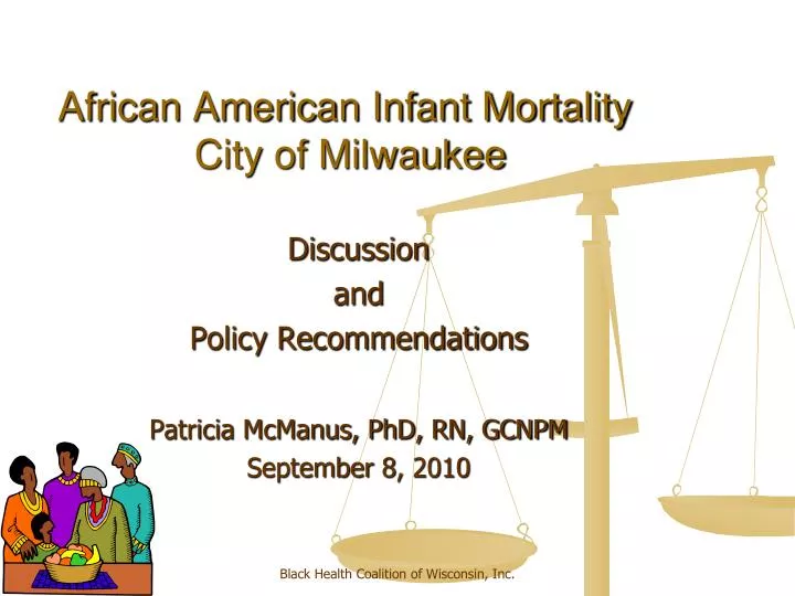 african american infant mortality city of milwaukee