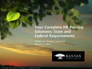 Your Complete HR Posting Solutions: State and Federal Requirements