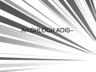 an chloch aois