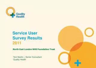Service User Survey Results 2011