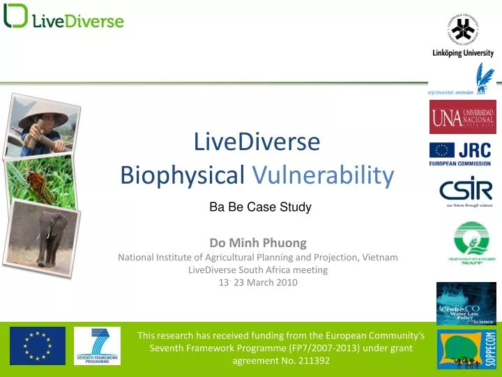 livediverse biophysical vulnerability