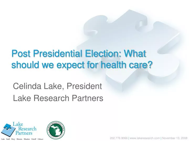 post presidential election what should we expect for health care