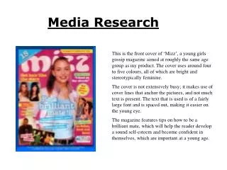 Media Research