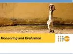 Monitoring and Evaluation - slide 1