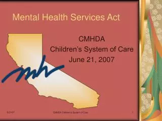 Mental Health Services Act