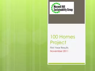 100 Homes Project