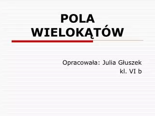 pola wielok t w