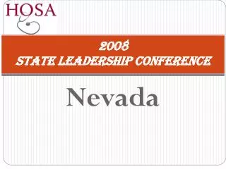 2008 State Leadership Conference
