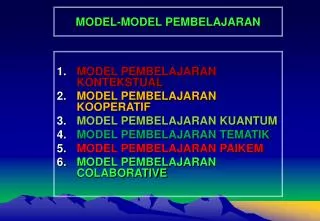 model model pembelajaran