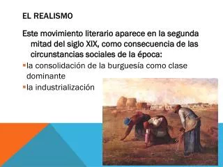 el realismo