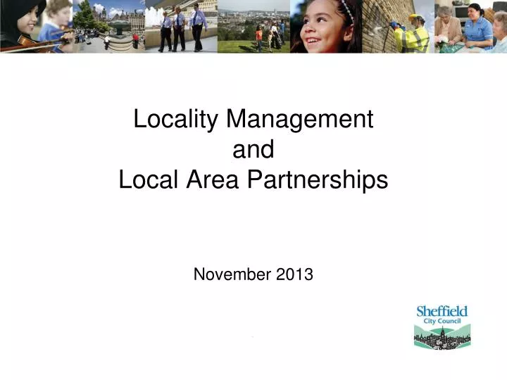 locality management and local area partnerships