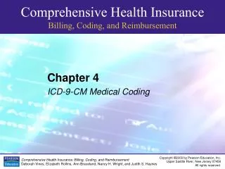 Chapter 4 ICD-9-CM Medical Coding