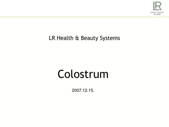 lr health beauty systems