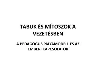 tabuk s m toszok a vezet sben