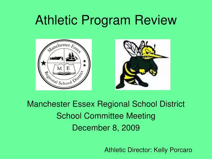 athletic program review