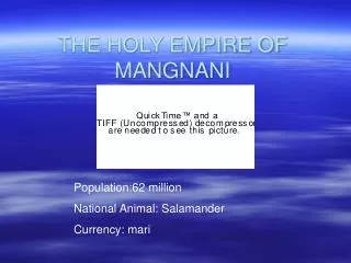 THE HOLY EMPIRE OF MANGNANI