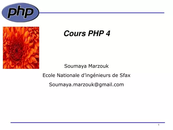 cours php 4