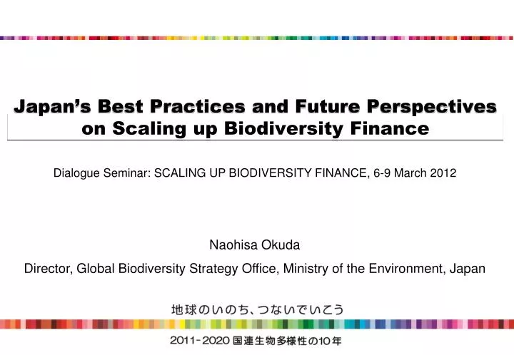 japan s best practices and future perspectives on scaling up biodiversity finance