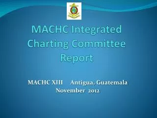 MACHC Integrated Charting Committee Report