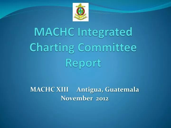 machc integrated charting committee report