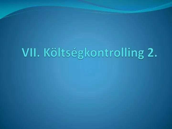 vii k lts gkontrolling 2