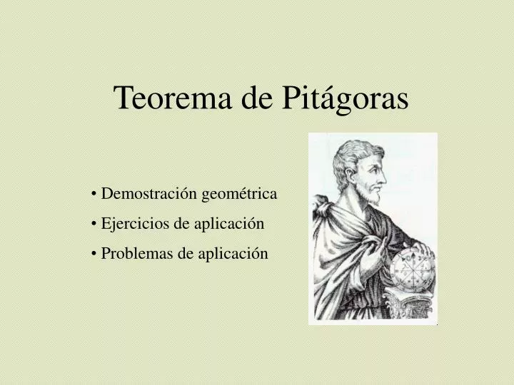 teorema de pit goras