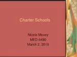 Charter Schools - slide 1