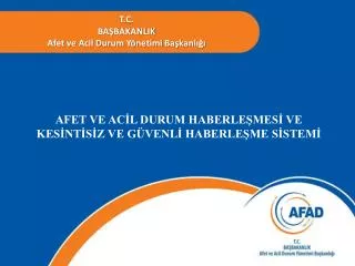 t c ba bakanlik afet ve acil durum y netimi ba kanl