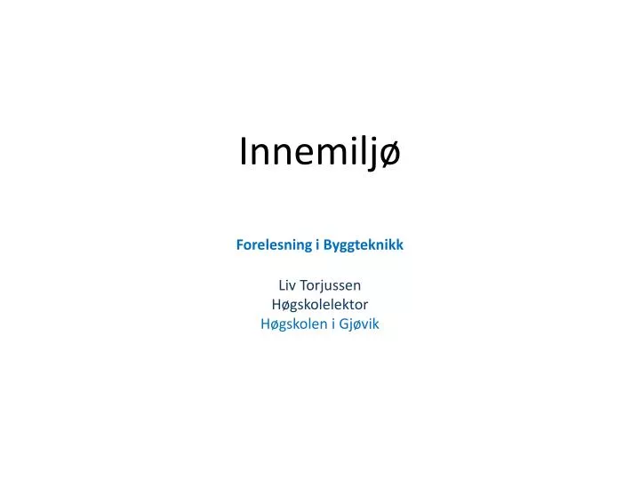 innemilj