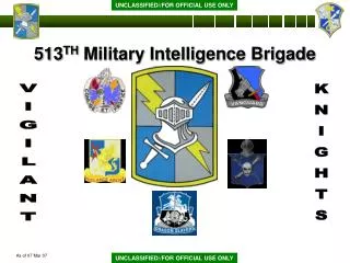 513 TH Military Intelligence Brigade