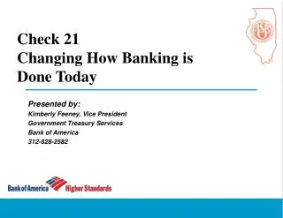 Check 21 Changing How Banking is Done Today