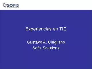 experiencias en tic